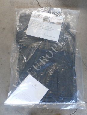 Mercedes-Benz W216 CL-Class Genuine All Season Rubber Floor Mat Set BLACK