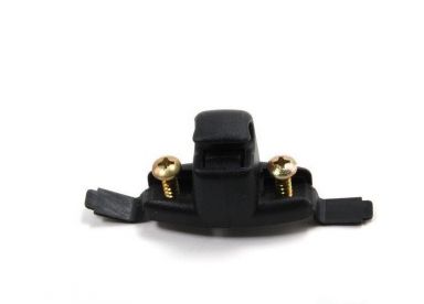 BMW Genuine E46 3-Series Sun Visor Clip Black Sedan Coupe Wagon 325i 330Ci M3